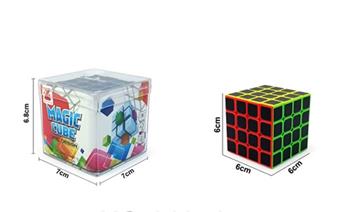 Fourth order solid color carbon fiber cube   ITEM NO.： W091901