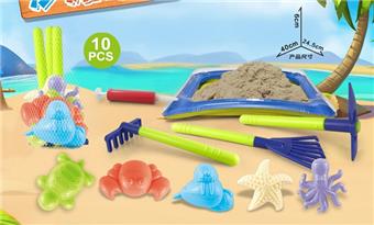 Inflatable table with beach accessories   ITEM NO.： W085394