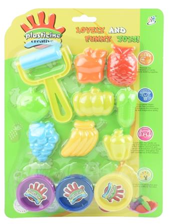 Color clay, 3 bottles of 1 Anshi color clay+accessories   ITEM NO.： W094687