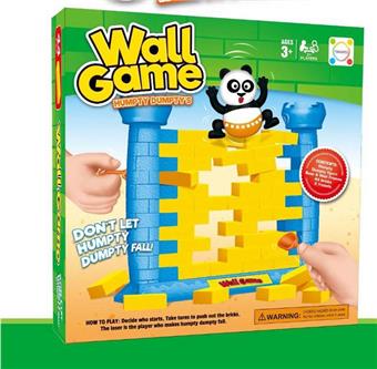 WALLGAME Wall Demolition Game Blue Pillar Panda Edition (GCC)   ITEM NO.： W095611