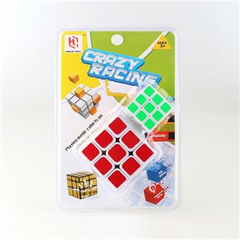 Fluorescent sticker with white background, third order+3.5CM, third order fluorescent sticker with white background, Rubik's Cube   ITEM NO.： W090065