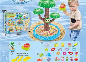 Playful beach toys with colored clay beach toys   ITEM NO.： W084943