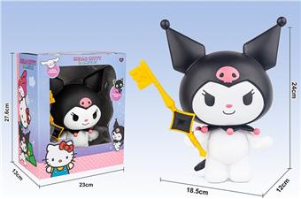 (GCC) Black Kuromi Key from the Sanrio Series   ITEM NO.： W087940