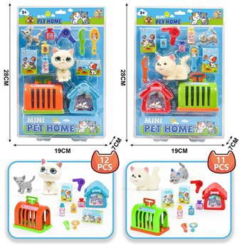 Pet cats playing at home   ITEM NO.： W091241