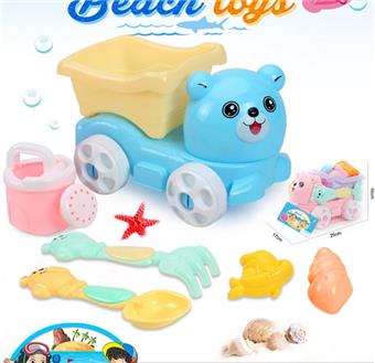Beach toys, pink/pink blue, mixed with 2 colors   ITEM NO.： W090580