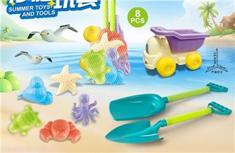 Big truck+beach accessories   ITEM NO.： W085709