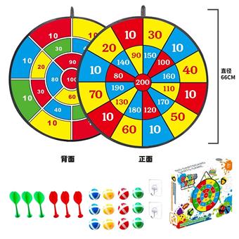 Double sided cloth target   ITEM NO.： W086692