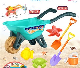 Beach toys, coral red/jade green, mixed in 2 colors   ITEM NO.： W090651