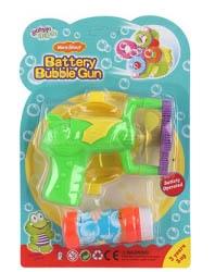 Multi nozzle electric bubble gun, mixed with 2 colors   ITEM NO.： W092863