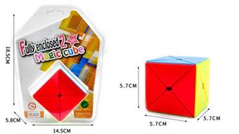 5.5CM Eight Axis X Solid Color Cube   ITEM NO.： W092102