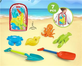 PVS backpack+beach accessories   ITEM NO.： W085796