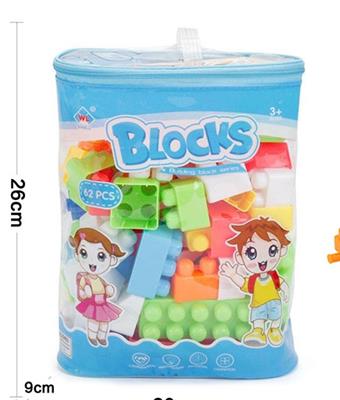 62PCS puzzle building blocks   ITEM NO.： W096570