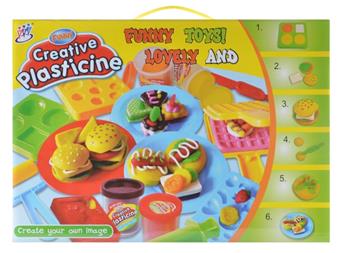 Color clay, 8 bottles of 2 Anshi color clay+accessories   ITEM NO.： W094568