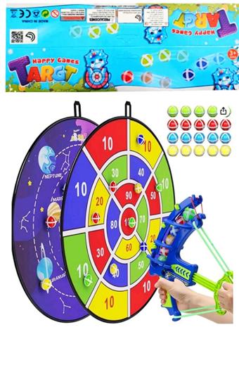 Space double-sided target (1 bow, 20 balls, 1 hook)   ITEM NO.： W086473