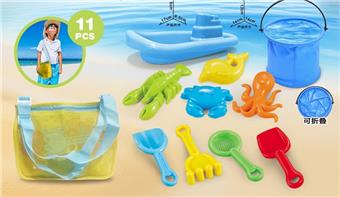 Beach toy mesh bag backpack   ITEM NO.： W085767