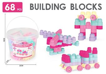 68PCS puzzle building blocks   ITEM NO.： W096604