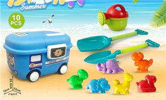 Pack box cart with dinosaur accessories (13PCS)   ITEM NO.： W085610