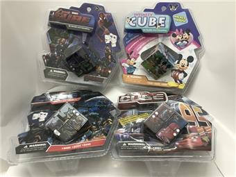 Heavy Heat Transfer Unlimited Magic Cube, Transformers/Spider Man/Mickey Mouse/Cars, 4 Mixed Models   ITEM NO.： W089567