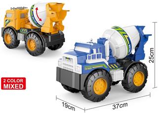 Sliding mixing engineering vehicle (2-color mixed)   ITEM NO.： W095009