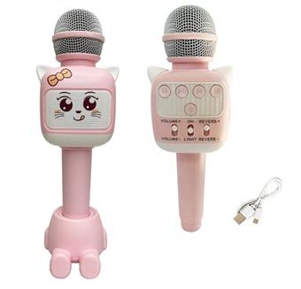 Children's simulated microphone (Bluetooth/night light version) 【 Power included 】   ITEM NO.： W090508