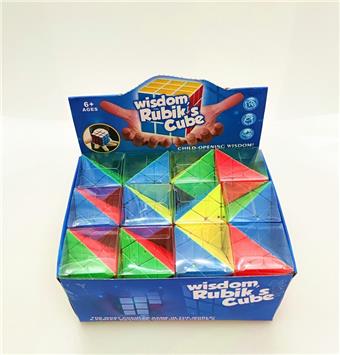 Mini Pyramid Cube, 24pcs/box   ITEM NO.： W089823