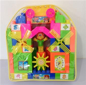 Dream Castle Puzzle Building Blocks   ITEM NO.： W096887