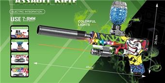 Electric Glock water bullet gun (with colorful lighting effects on the gun body)   ITEM NO.： W089088