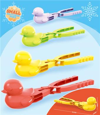 Small snow clip toy, red/yellow/green/purple, mixed with 4 colors   ITEM NO.： W090719