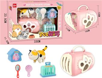 Pet Series: Cat House Set   ITEM NO.： W091191