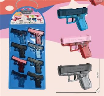 Glock press water gun transparent hanging plate   ITEM NO.： W094831