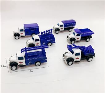 Alloy police car (regenerative)   ITEM NO.： W088779