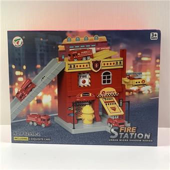 City series, 1 sliding plastic fire truck   ITEM NO.： W092545