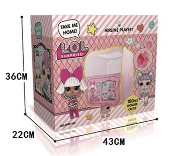 LOL Four sided Tent 6.0 Balls 100   ITEM NO.： W084685