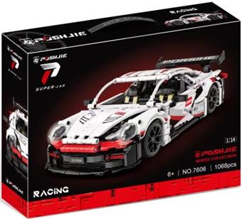 1: 14 Porsche 911RSR [English box] 1068pcs   ITEM NO.： W092754