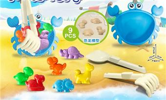Crab Plate Dinosaur Beach Accessories   ITEM NO.： W085425