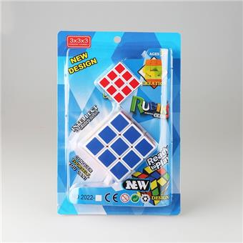 Matte Sticker Level 3+Little Magic Cube   ITEM NO.： W089694