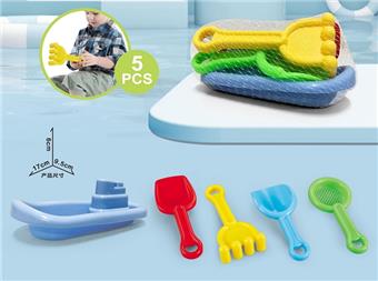 Beach boat with beach accessories   ITEM NO.： W085247