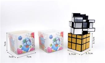 5.7CM mirror fully enclosed third-order intelligence cube   ITEM NO.： W091882