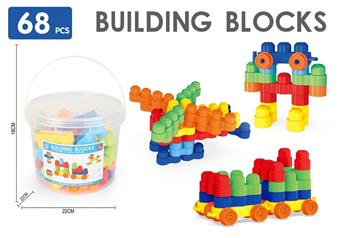 68PCS puzzle building blocks   ITEM NO.： W096625