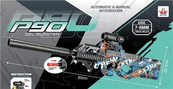 Hand to body P90 water bullet gun   ITEM NO.： W088990
