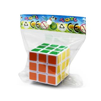 3.5CM third-order Rubik's Cube, 6-color heat transfer printing   ITEM NO.： W089850