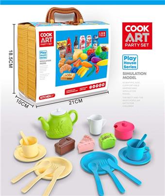 Handbasket Teapot Set   ITEM NO.： W093125