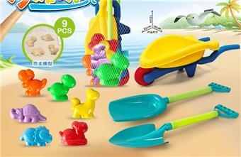 3 wheeled vehicle with dinosaur beach accessories   ITEM NO.： W085736
