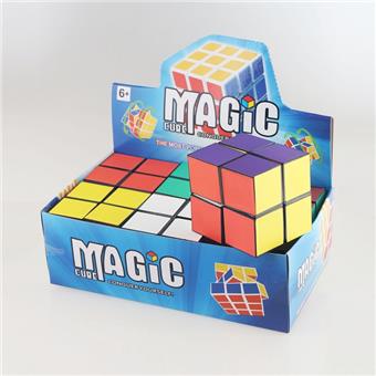 Two in One Hundred Transformation Rubik's Cube, 6pcs/box   ITEM NO.： W089594
