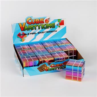 Rainbow Mirror Cube, 12pcs/box   ITEM NO.： W089932