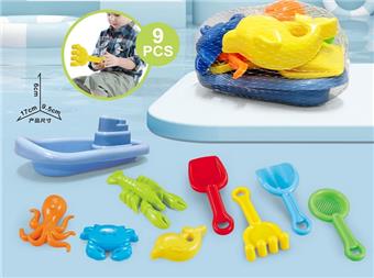 Beach boat with beach accessories   ITEM NO.： W085249