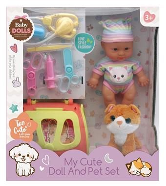 Doll plush pet cage   ITEM NO.： W094940
