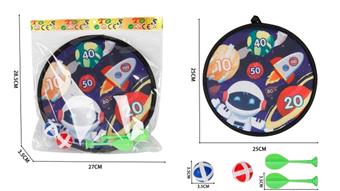 Space target with 2 balls and 2 darts   ITEM NO.： W087379