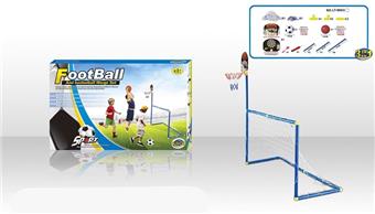 3-in-1 football goal+basketball board target+14cm football ball (GCC)   ITEM NO.： W086705