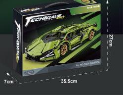 1: 14 Drift Edition Little Green Bull [English Box], 1280pcs   ITEM NO.： W092826